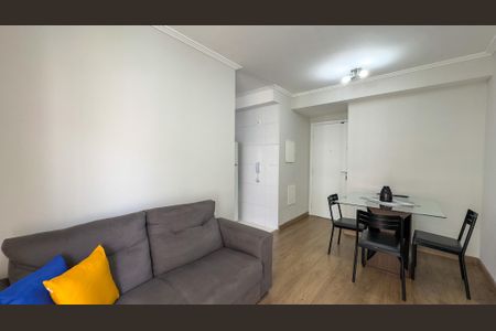Sala de apartamento para alugar com 1 quarto, 37m² em Santo Amaro, São Paulo