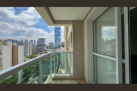 Sacada de apartamento para alugar com 1 quarto, 37m² em Santo Amaro, São Paulo