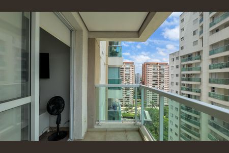 Sacada de apartamento para alugar com 1 quarto, 37m² em Santo Amaro, São Paulo