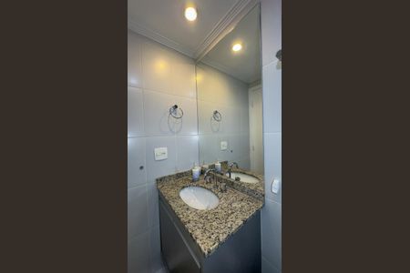 Banheiro da Suíte de apartamento para alugar com 1 quarto, 37m² em Santo Amaro, São Paulo