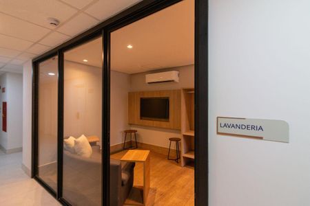 Studio à venda com 32m², 1 quarto e sem vagaLavanderia