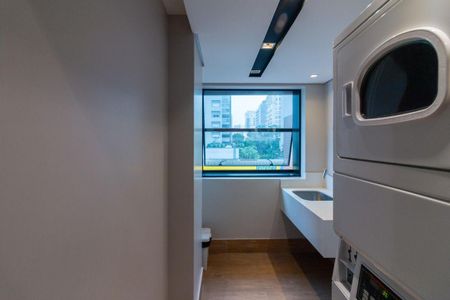 Studio à venda com 32m², 1 quarto e sem vagaLavanderia