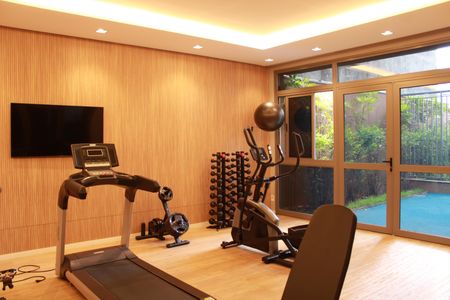 Studio para alugar com 27m², 1 quarto e sem vagaÁrea comum - Academia