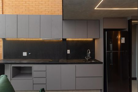Cozinha Americana de apartamento à venda com 1 quarto, 42m² em Perdizes, São Paulo