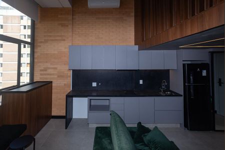 Cozinha Americana de apartamento à venda com 1 quarto, 42m² em Perdizes, São Paulo