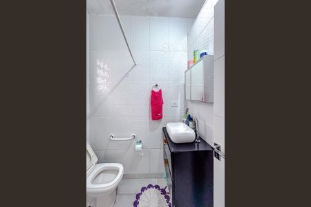 Banheiro da Suíte de apartamento à venda com 1 quarto, 58m² em Tatuapé, São Paulo