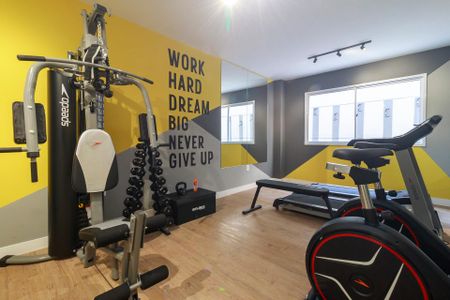 Studio à venda com 24m², 0 quarto e sem vagaAcademia