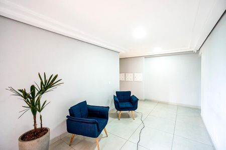 Apartamento para alugar com 60m², 2 quartos e 1 vagaHall social