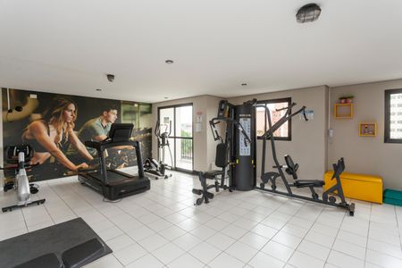 Apartamento à venda com 69m², 2 quartos e 3 vagasÁrea comum - Academia
