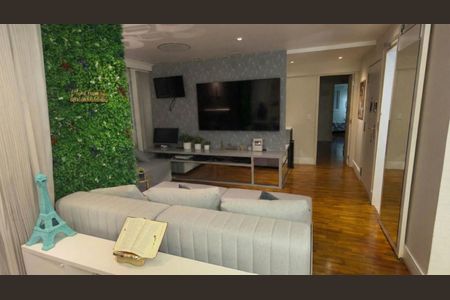 Sala de apartamento para alugar com 3 quartos, 123m² em Jardim, Santo André