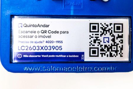 Apartamento para alugar com 45m², 2 quartos e sem vaga Apartamento para alugar com 45m², 2 quartos e sem vagaÁrea comum - QR Code da lockbox