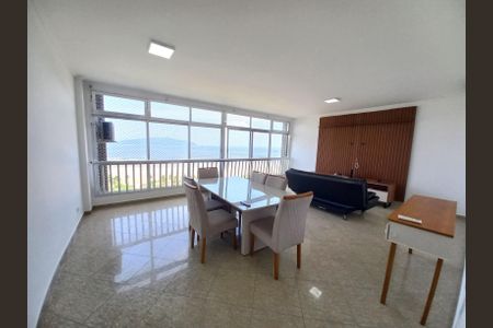 Sala de apartamento para alugar com 3 quartos, 143m² em Itararé, São Vicente
