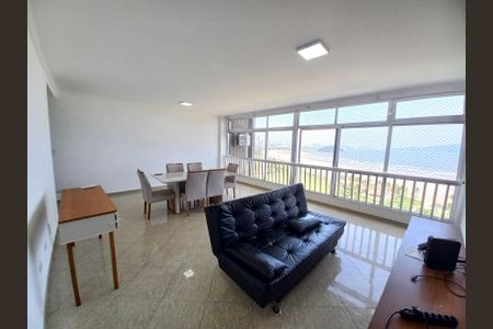 Sala de apartamento para alugar com 3 quartos, 143m² em Itararé, São Vicente