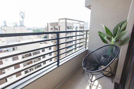 Varanda de apartamento para alugar com 1 quarto, 34m² em Saraiva, Uberlândia
