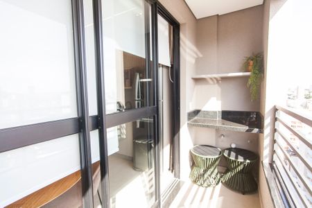 Varanda de apartamento para alugar com 1 quarto, 34m² em Saraiva, Uberlândia