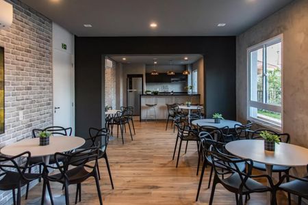 Apartamento à venda com 34m², 2 quartos e sem vagaÁrea comum - Salão de festas