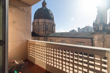 Varanda da Sala de apartamento à venda com 3 quartos, 170m² em Centro Histórico, Porto Alegre