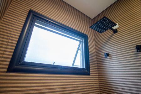 Casa de condomínio para alugar com 299m², 4 quartos e 6 vagasBanheiro da Suíte 3