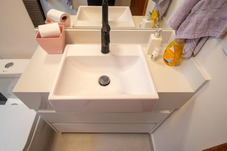 Casa de condomínio para alugar com 299m², 4 quartos e 6 vagasBanheiro da Suíte 3