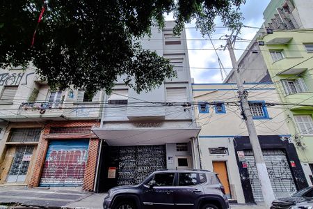 Studio para alugar com 28m², 1 quarto e sem vaga Studio para alugar com 28m², 1 quarto e sem vagaFachada - Plaquinha