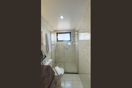 Banheiro de kitnet/studio à venda com 1 quarto, 33m² em Brooklin, São Paulo