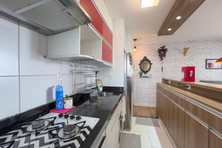 Apartamento à venda com 60m², 3 quartos e 1 vagaCozinha e área de serviço 