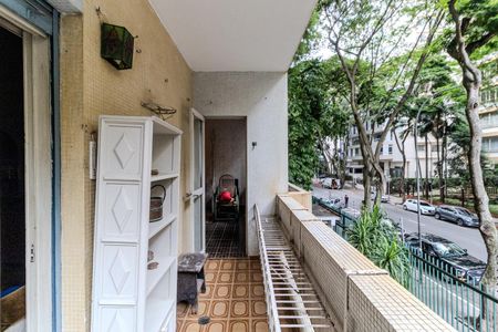 Varanda de apartamento para alugar com 4 quartos, 142m² em Consolação, São Paulo