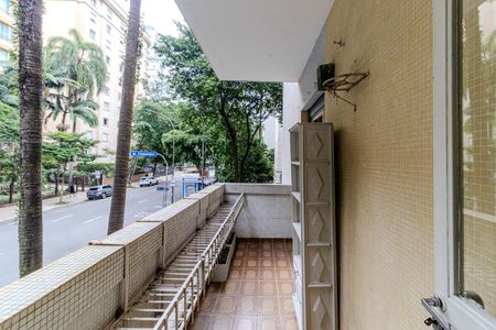 Varanda de apartamento para alugar com 4 quartos, 142m² em Consolação, São Paulo