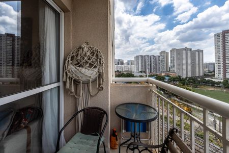 Varanda de apartamento à venda com 2 quartos, 53m² em Barra Funda, São Paulo