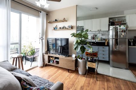 Sala de apartamento à venda com 2 quartos, 53m² em Barra Funda, São Paulo