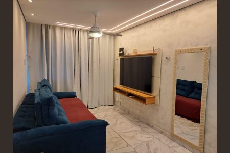 Sala de apartamento para alugar com 2 quartos, 55m² em Santa Terezinha, São Bernardo do Campo