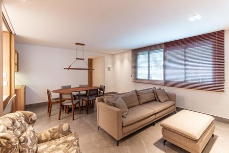 Sala de apartamento para alugar com 3 quartos, 123m² em Santa Cecilia, São Paulo