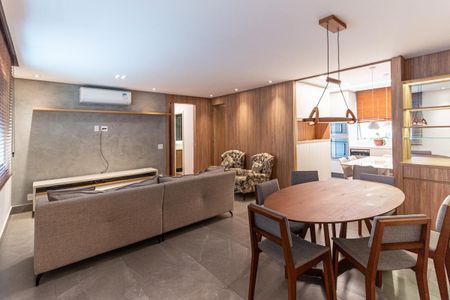 Apartamento para alugar com 123m², 3 quartos e 2 vagasSala