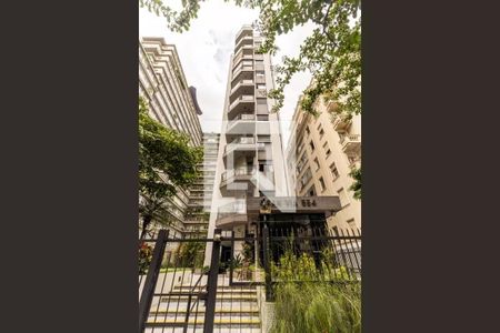 Apartamento para alugar com 123m², 3 quartos e 2 vagasFachada