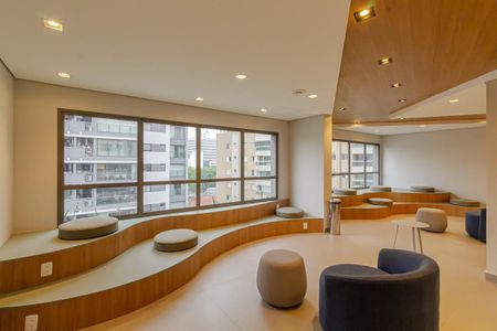 Apartamento para alugar com 38m², 2 quartos e sem vagaÁrea comum - Salão de festas