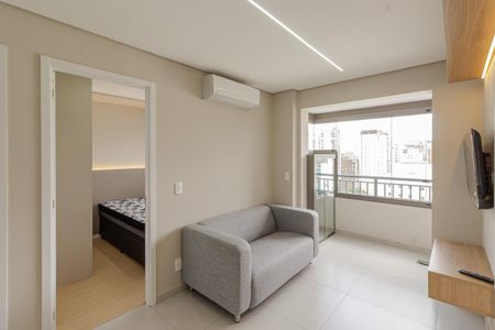 Sala de apartamento para alugar com 2 quartos, 38m² em Vila Nova Conceição, São Paulo
