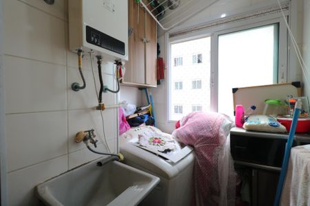 Apartamento para alugar com 42m², 2 quartos e 1 vagaCozinha e Área de Serviço