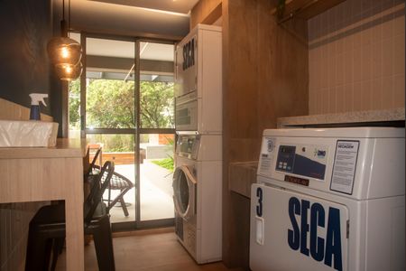 Studio para alugar com 25m², 1 quarto e sem vagaÁrea comum - Lavanderia