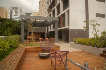 Studio para alugar com 25m², 1 quarto e sem vagaÁrea comum - Churrasqueira