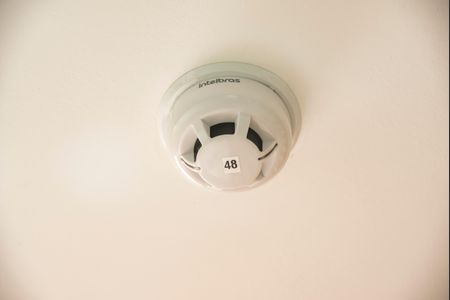 Studio para alugar com 25m², 1 quarto e sem vagaDetector de fumaça