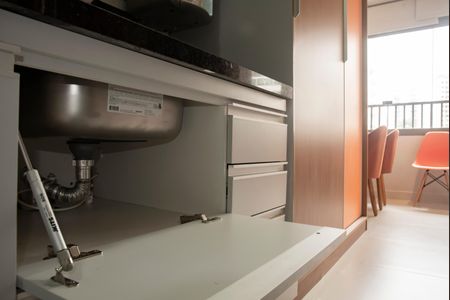 Studio para alugar com 25m², 1 quarto e sem vagaCozinha