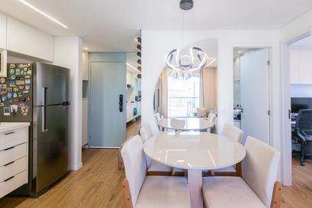 Sala de estar - Sala de jantar de apartamento à venda com 2 quartos, 42m² em Vila Isa, São Paulo