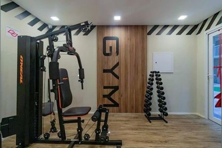 Apartamento para alugar com 36m², 2 quartos e sem vaga Apartamento para alugar com 36m², 2 quartos e sem vagaÁrea comum - Academia