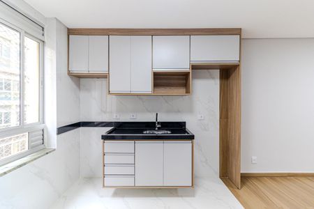 Apartamento à venda com 51m², 1 quarto e sem vaga Apartamento à venda com 51m², 1 quarto e sem vagaCozinha