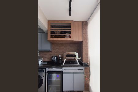 Varanda - Detalhe  de apartamento para alugar com 2 quartos, 50m² em Jardim das Oliveiras, São Paulo