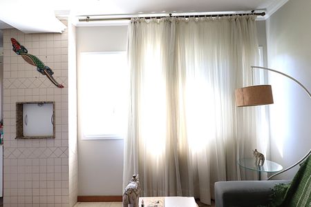 Janela da Sala de apartamento à venda com 1 quarto, 43m² em Jardim Botânico, Porto Alegre