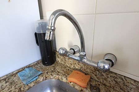 Apartamento à venda com 43m², 1 quarto e 1 vagaCozinha - Torneira