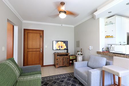 Sala de apartamento à venda com 1 quarto, 43m² em Jardim Botânico, Porto Alegre