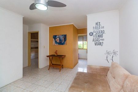 Sala  de apartamento para alugar com 1 quarto, 46m² em Cristo Redentor, Porto Alegre
