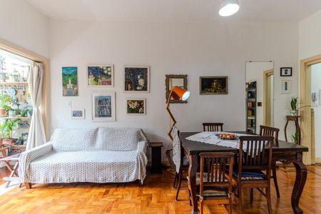 Sala de apartamento à venda com 1 quarto, 50m² em Santa Cecilia, São Paulo